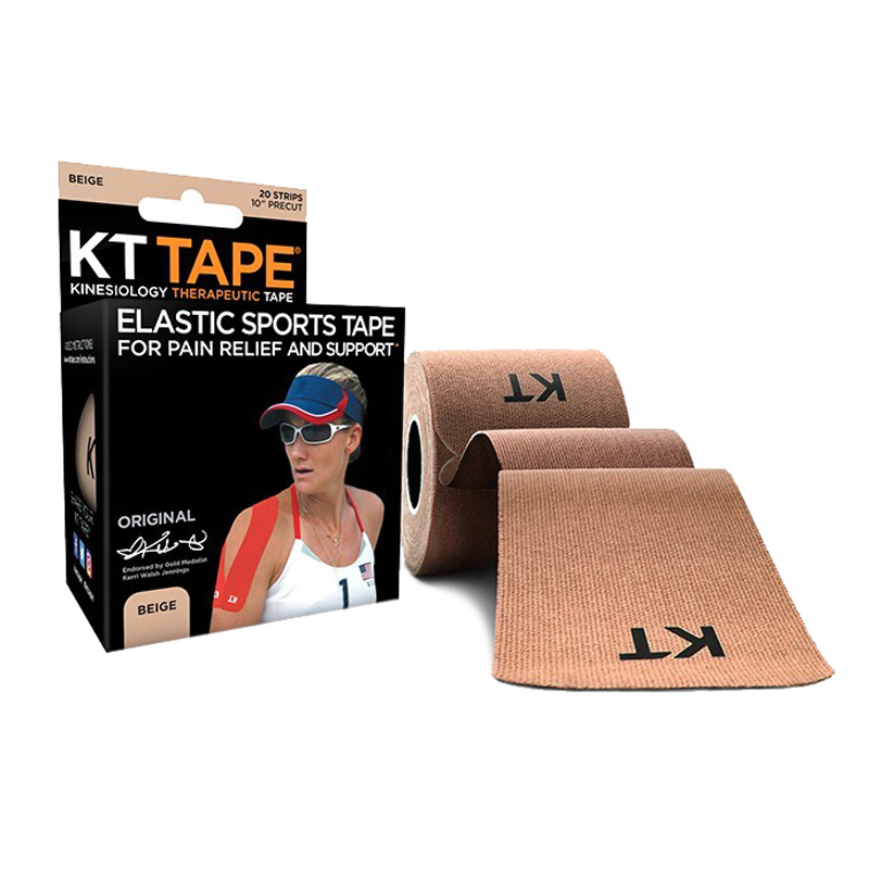 KT Tape Original 10Inch Precut (Beige) Think Sport